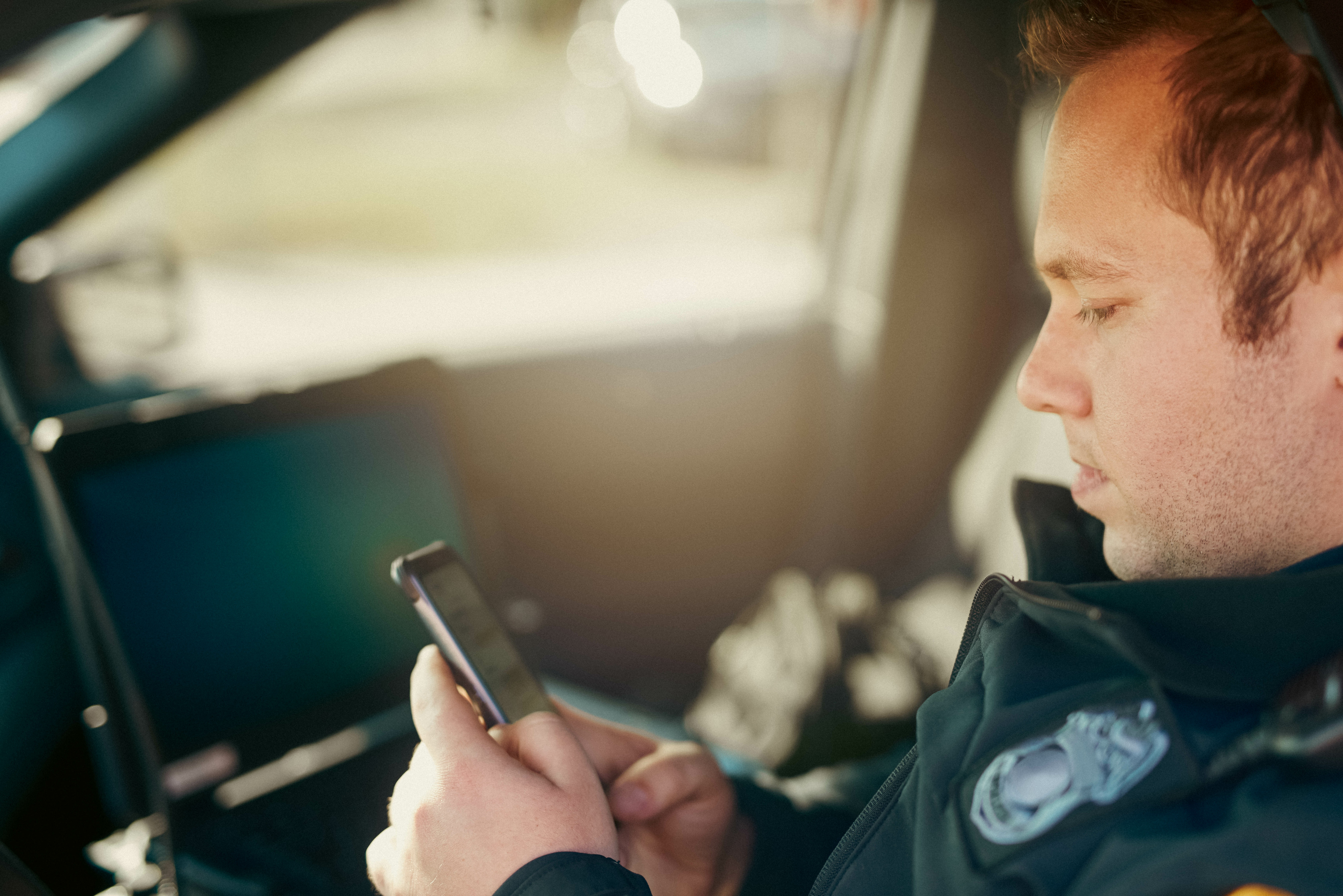 Dims Program Officer using DIMS Mobile